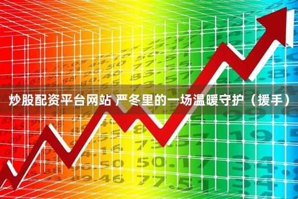 炒股配资平台网站 严冬里的一场温暖守护（援手）